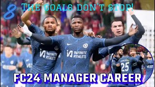 Caicedo Scores Against The Kop — FC24 MANAGER CAREER ep8 [upl. by Sirad]