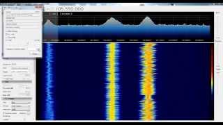 Демонстрация работы китайского SDR приемника DVBT DABFM Realtek RTL2832 [upl. by Eb943]