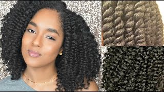 NATURAL HAIR HOW TO Moisturize and Refresh An Old Twist Out or Braid Out [upl. by Leruj262]