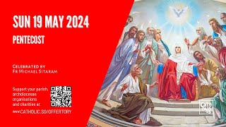 Catholic Sunday Mass Online  Pentecost 19 May 2024 [upl. by Cory]