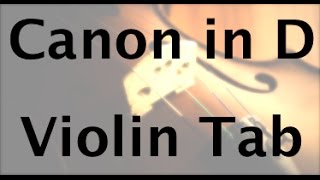 Learn Pachelbels Canon in D on Violin  How to Play Tutorial [upl. by Yelac]