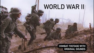 WORLD WAR II Original Color Footage With Sounds [upl. by Connett]