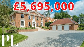 £5695000 Luxury Buckinghamshire UK House Tour  New Build Mansions  Property London [upl. by Nitnerb]