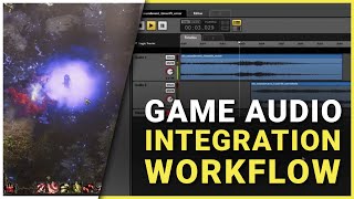 Tutorial Game Audio Integration Workflow with FMOD amp Unity [upl. by Yllom]