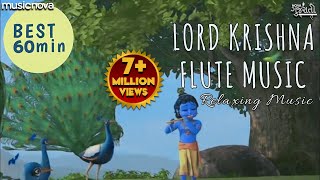 Non Stop Best Krishna Flute Music  Krishna Songs  Bhakti Song  Relaxing Music  Krishna Flute [upl. by Alcine]