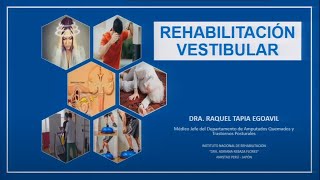 REHABILITACION VESTIBULAR [upl. by Elfreda336]