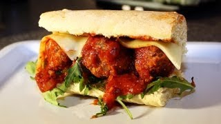 REZEPT SUBWAY MEATBALL SUB  einfach zu Hause selbst gemacht [upl. by Relyuhcs]