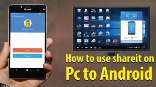 How to use Shareit on PC Windows No Internet  no root [upl. by Merrick]