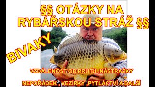 TO TU JEŠTĚ NEBYLO Odpovědi palčivé otázky na rybářskou stráž v novém videu [upl. by Neelyaj]