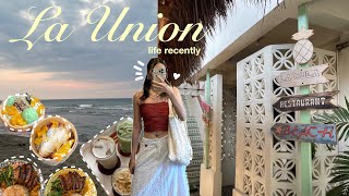 Life Recently La Union Vlog  DeniellaDM [upl. by Ennaeus]