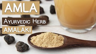 Amla Powder Ayurvedic Herb from Amalaki Fruit [upl. by Jallier]