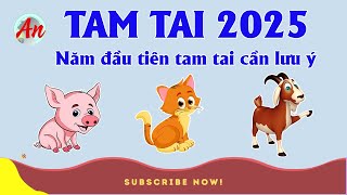 Tam Tai 2025  Năm Đầu Tiên Tam Tai  3 Con Giáp Gặp Hạn Cần Lưu Ý [upl. by Martelle]