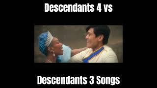 Descendants The Rise of Red Vs Descendants 3 Battle Songs Part 2 [upl. by Anaud]