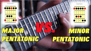 The Difference Between Major and Minor Pentatonic Scales [upl. by Otsedom]