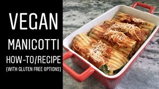 Vegan Manicotti [upl. by Starkey]