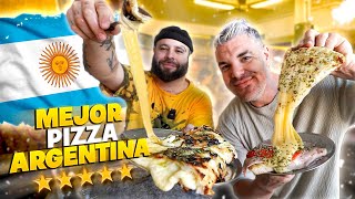 LA PIZZERÍA FAVORITA POR LOS ARGENTINOS TIENE MUCHO QUESO🍕 LA MEJOR FUGAZZETTA de ARGENTINA 🇦🇷 [upl. by Anorahs]