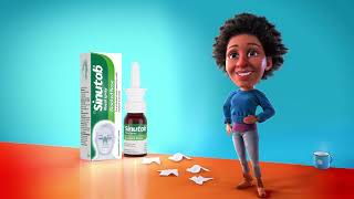 Freedom from a Blocked Nose with Sinutab Nasal Spray [upl. by Nitsej]