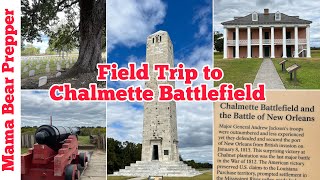 Battle of New Orleans  Chalmette Battlefield  Louisiana  History War Education [upl. by Lumpkin370]