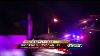 Shooting closes I95 Thursday night [upl. by Ateval]