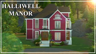 Halliwell Manor  Sims 4  Speed Build [upl. by Cohe546]