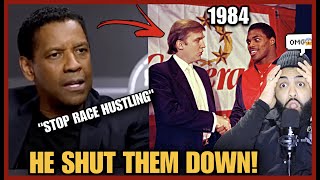 Denzel Washington SILENCES Reporter With Race Truth Bomb quotYALL ARE FULL OF BSquot [upl. by Eedak341]