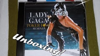 Unboxing  Lady Gaga  Poker Face Remixes [upl. by Zela912]