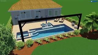 BARBADOS Taylor Morrison Khawaja Residence Swimming Pool [upl. by Ivory]