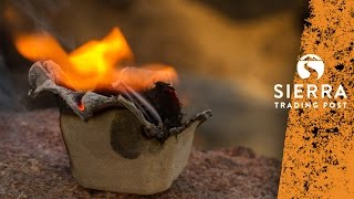 Easy Homemade Fire Starter Idea [upl. by Akcired]