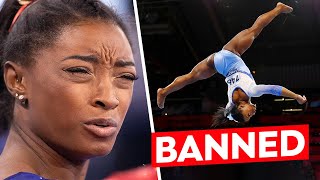 Gymnastics Moves That Are BANNED Nobody Knew About [upl. by Ettesyl]