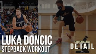 FULL Luka Doncic Stepback Workout 🔬 [upl. by Nnyliak853]