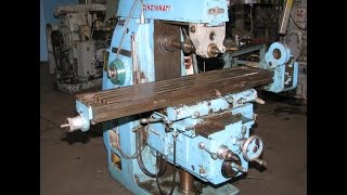 Cincinnati 20512 Cinova 80 Universal Toolroom Mill [upl. by Derwood]