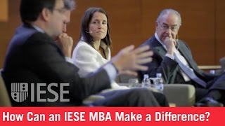 How Can an IESE MBA Make a Difference [upl. by Niawat875]