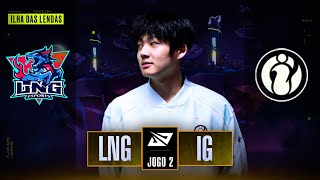 LNG x IG  Jogo 2  MD3  LPL Spring 2024  DIA 40 [upl. by Eizle]