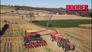 Kavel Farms Case IH 9230 Combine Corn Harvest [upl. by Vladi]