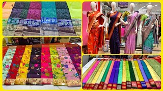 Lpt Market Latest Gadwal pattu Ikkat pathani Sareespattu [upl. by Uri754]