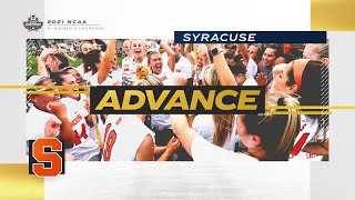 Syracuse vs Northwestern 2021 DI womens lacrosse semifinal highlights [upl. by Schnabel]