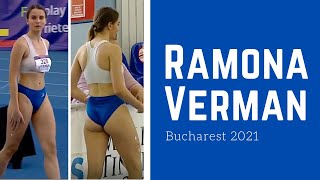 Ramona Verman  Womens High Jump  Romanian National Championships  Bucarest 2021 [upl. by Dilks]