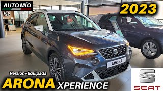 SEAT ARONA XPERIENCE 2023 Versión más Equipada  Ficha Técnica seatmexico seatarona seatarona2023 [upl. by Samul]