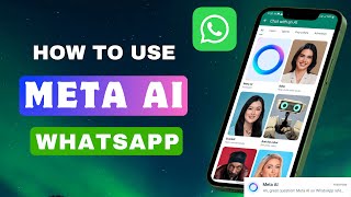 How To Use Meta AI In WhatsApp  Meta AI Chatbot [upl. by Sheeran]