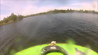 Hovercraft Racing  Hacketts Lake Nottingham 2013 [upl. by Hnid]