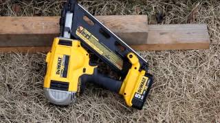 DeWalt DCN692 20Volt Max XR Dual Speed Nailer Tool Review [upl. by Amedeo]