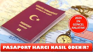 PASAPORT HARCI NASIL ÖDENİR 2024 GÜNCEL ANLATIM [upl. by Aloysia]