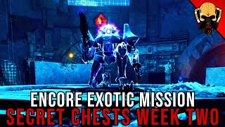 Encore Secret Chests  Week Two  Location Guide  Destiny 2 The Final Shape [upl. by Durrej]