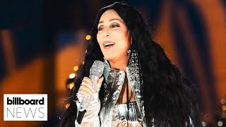 Cher Lands Her Seventh Decade No 1 1960s  2020s  Billboard News [upl. by Hakilam]