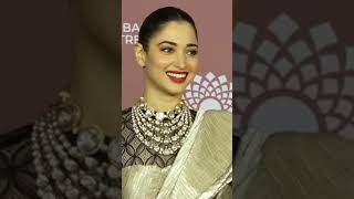 Tamanna Bhatia dazzles in ethnic attire at NMACC Gala in Mumbai  ytshorts [upl. by Aronas]