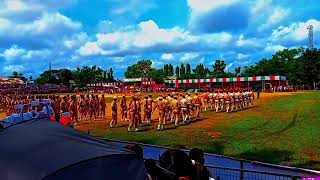 parade in Dharmanagar Tripura Indiapart 2 viralvideo trending independenceday indianarmy [upl. by Anihsat]