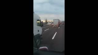 video molto forte incidente mortale sulla A4 [upl. by Tsirhc644]