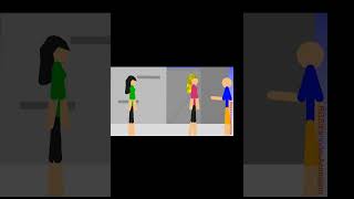 First Sticknodes Animation  Me talks GamerXina2005 Alexina Fortin KittyRose05 Eva Fortin [upl. by Idolla]