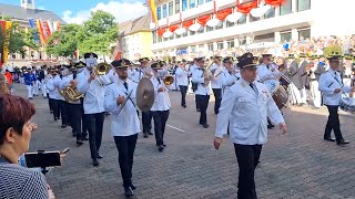 Die Stadtkapelle Köln auf dem Neusser Schützenfest 2024  Parade amp Konzert [upl. by Boaten]