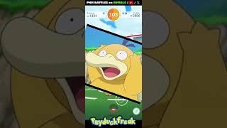 psyduck team fight in frillish raid in pokemongo psyduckgaming houston [upl. by Kalmick]